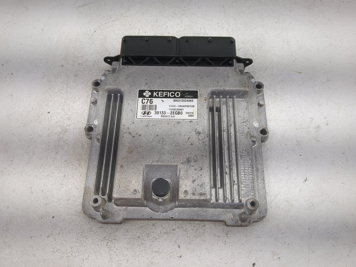 2014 Hyundai Elantra PCM Engine Control Computer ECU ECM PCU OEM P/N:39133-2EGB0 9003120249KE Fits OEM Used Auto Parts - Oem