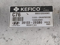 2014 Hyundai Elantra PCM Engine Control Computer ECU ECM PCU OEM P/N:39133-2EGB0 9003120249KE Fits OEM Used Auto Parts - Oem