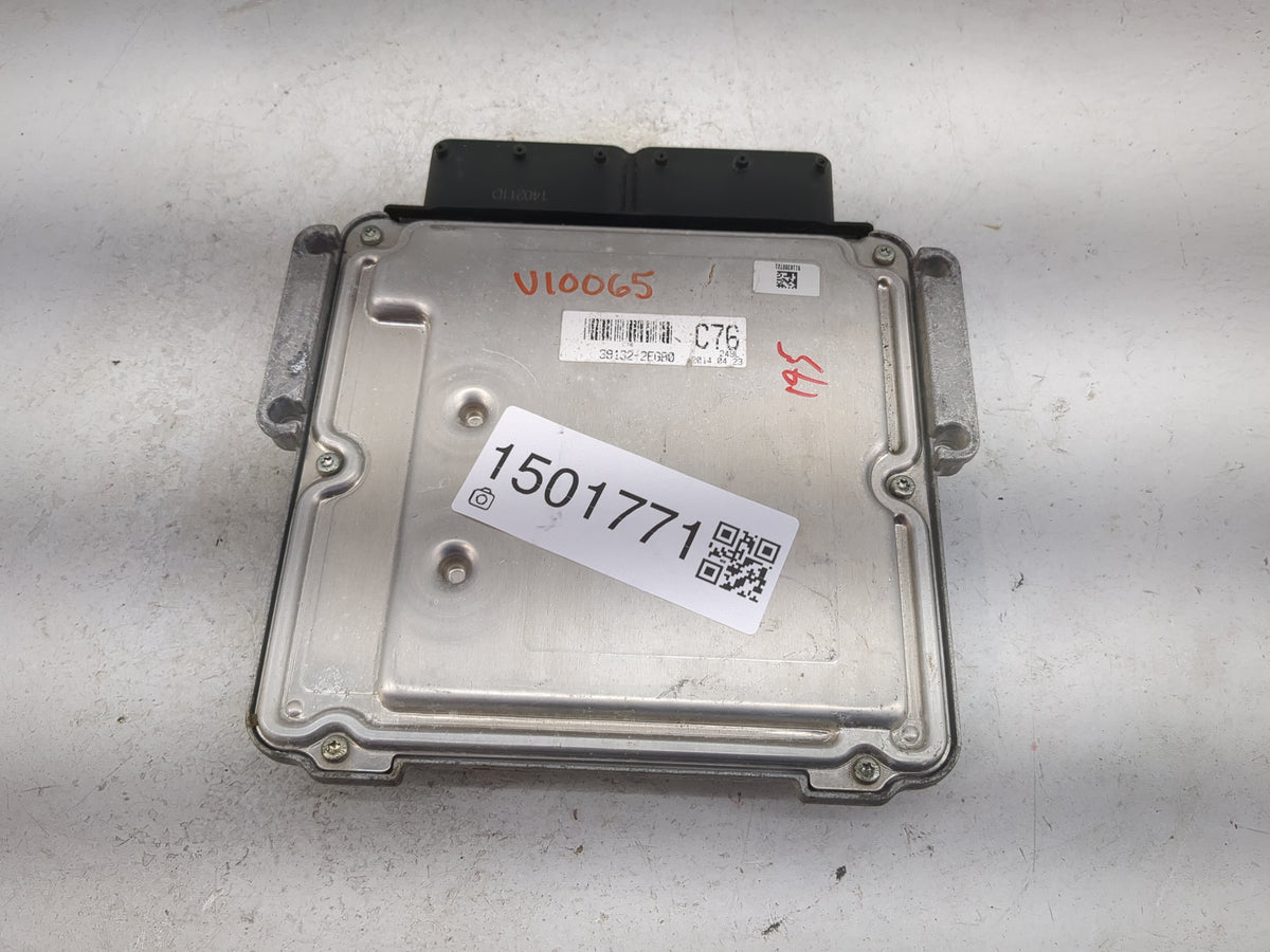 2014 Hyundai Elantra PCM Engine Control Computer ECU ECM PCU OEM P/N:39133-2EGB0 9003120249KE Fits OEM Used Auto Parts - Oem