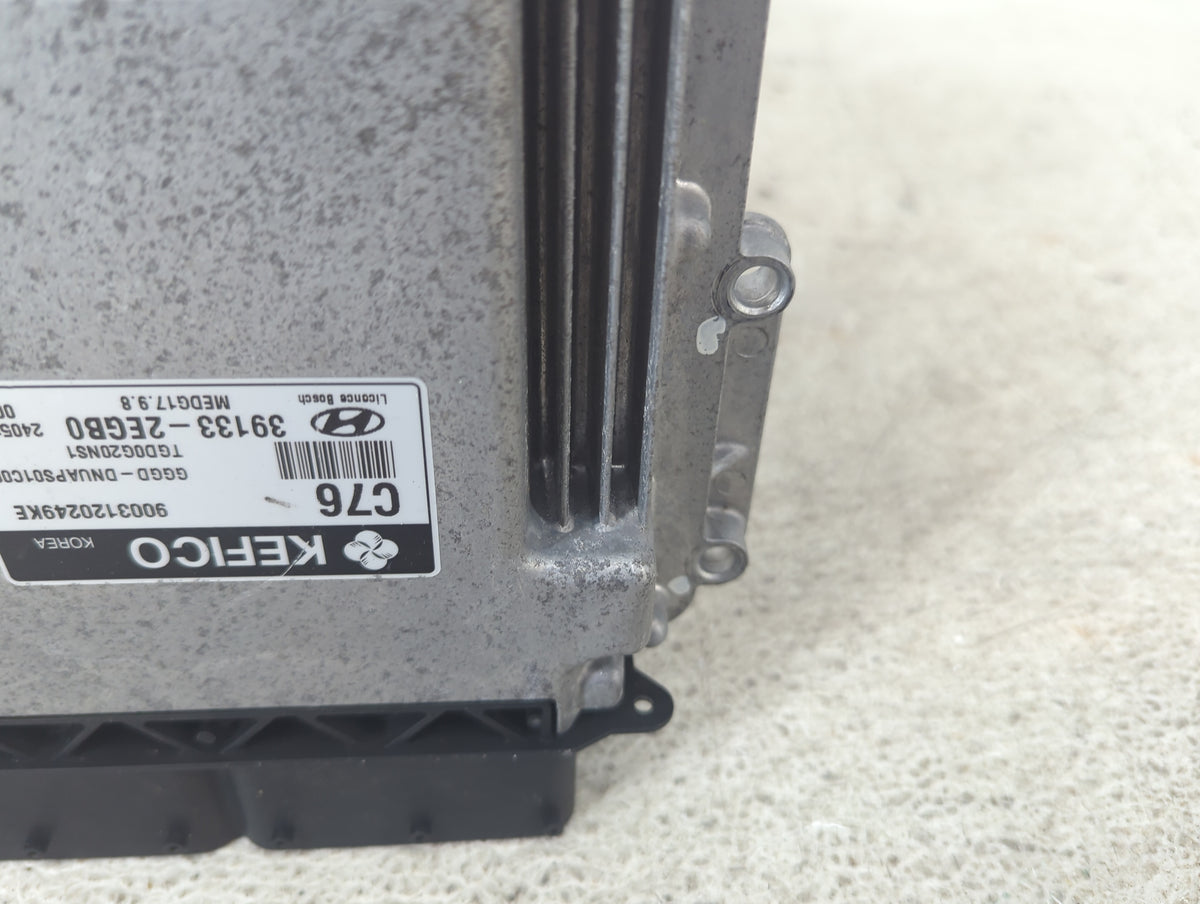 2014 Hyundai Elantra PCM Engine Control Computer ECU ECM PCU OEM P/N:39133-2EGB0 9003120249KE Fits OEM Used Auto Parts - Oem