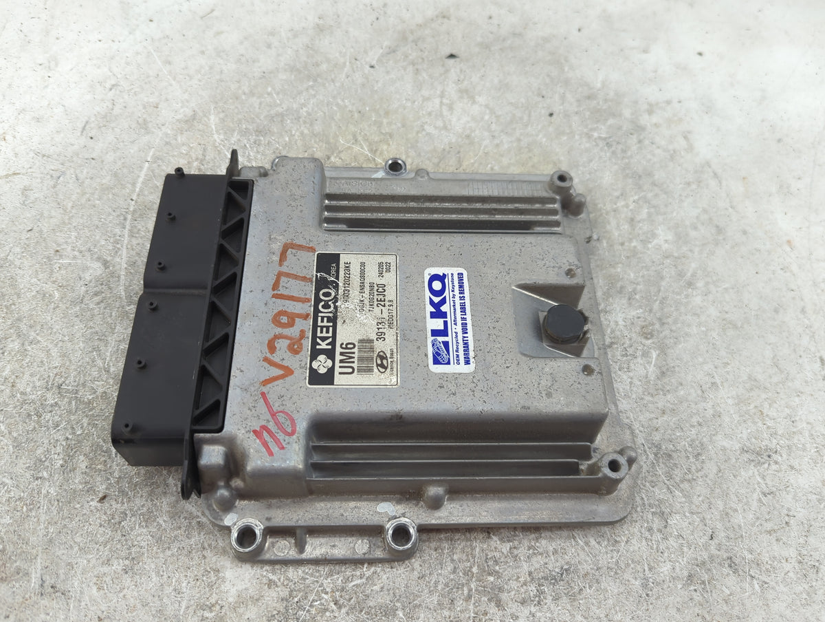 2014 Hyundai Elantra PCM Engine Control Computer ECU ECM PCU OEM P/N:39131-2EJC0 MEDG17.9.8, 9030312022 3KE, TJK0G20NB0 Fits