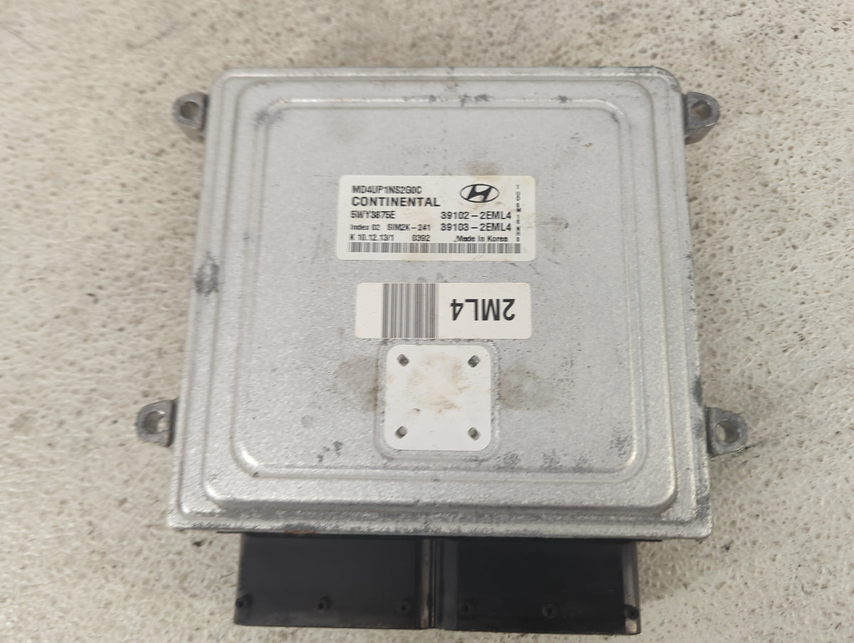 2014-2016 Hyundai Elantra PCM Engine Control Computer ECU ECM PCU OEM P/N:MD4UP1NS2G0C 5WY3875E Fits Fits 2014 2015 2016 OEM