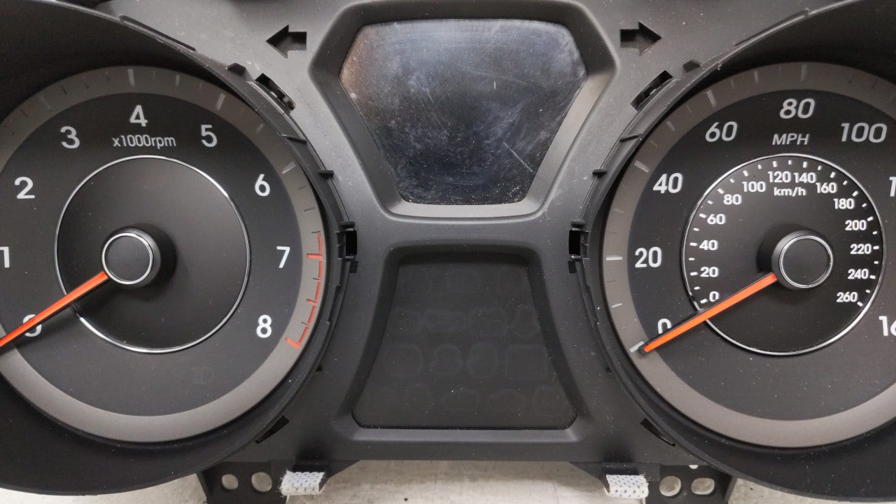 2014-2016 Hyundai Elantra Instrument Cluster Speedometer Gauges P/N:94004-3Y010 Fits Fits 2014 2015 2016 OEM Used Auto Parts
