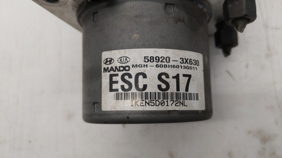 2014-2016 Hyundai Elantra Anti-Lock Brake ABS Pump Module Actuator OEM P/N:58920-3X630 Fits Fits 2014 2015 2016 OEM Used Aut