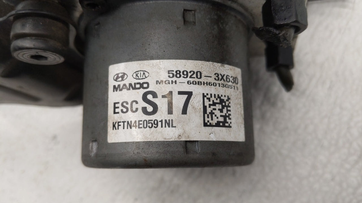 2014-2016 Hyundai Elantra Anti-Lock Brake ABS Pump Module Actuator OEM P/N:58920-3X630 Fits Fits 2014 2015 2016 OEM Used Aut