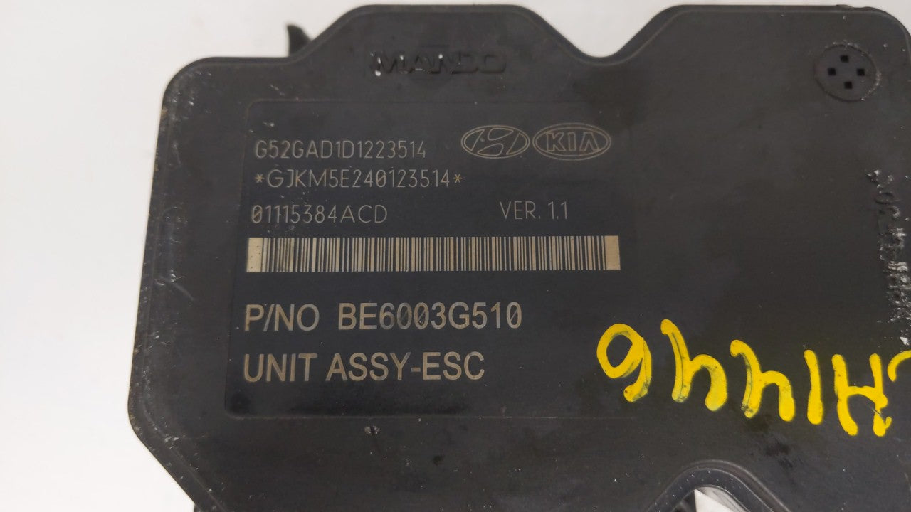 2014-2016 Hyundai Elantra ABS Pump Control Module Replacement P/N:58920-3X630 Fits Fits 2014 2015 2016 OEM Used Auto Parts -