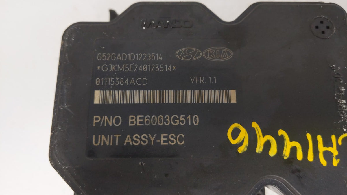 2014-2016 Hyundai Elantra Anti-Lock Brake ABS Pump Module Actuator OEM P/N:58920-3X630 Fits Fits 2014 2015 2016 OEM Used Aut