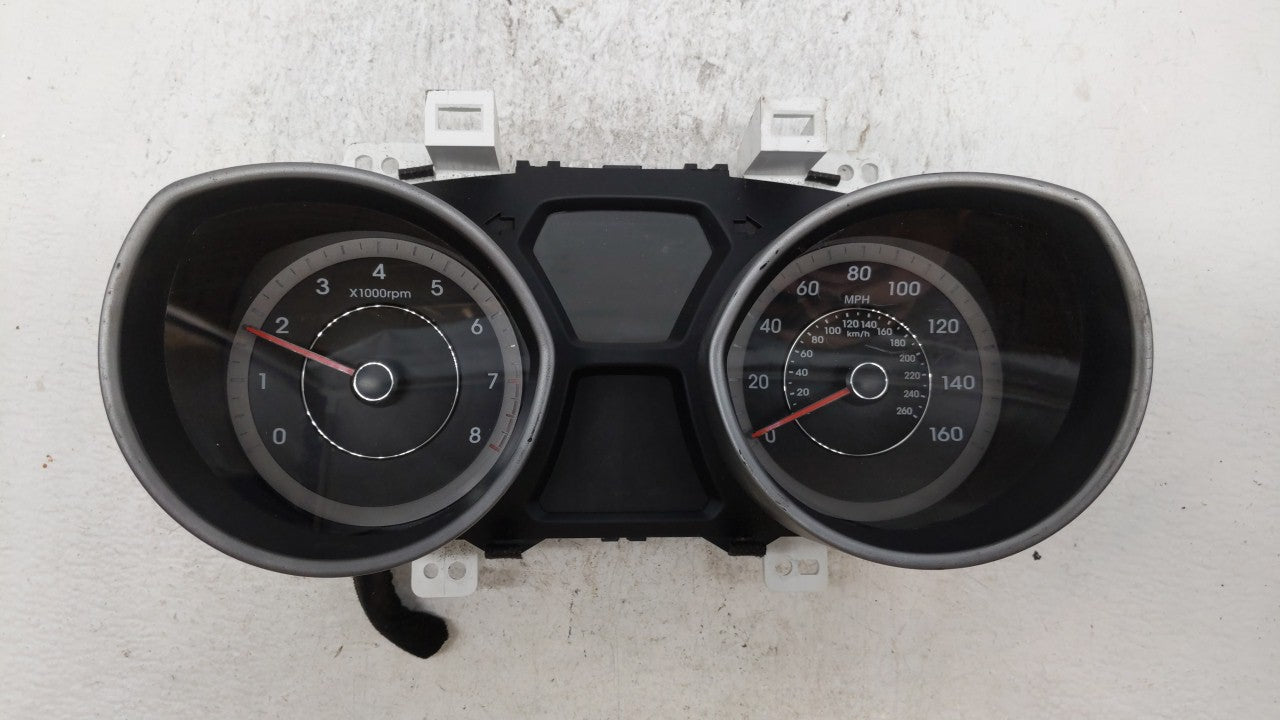2014-2016 Hyundai Elantra Instrument Cluster Speedometer Gauges P/N:94004-3X210 94004-3Y010 Miles: Fits Fits 2014 2015 2016 