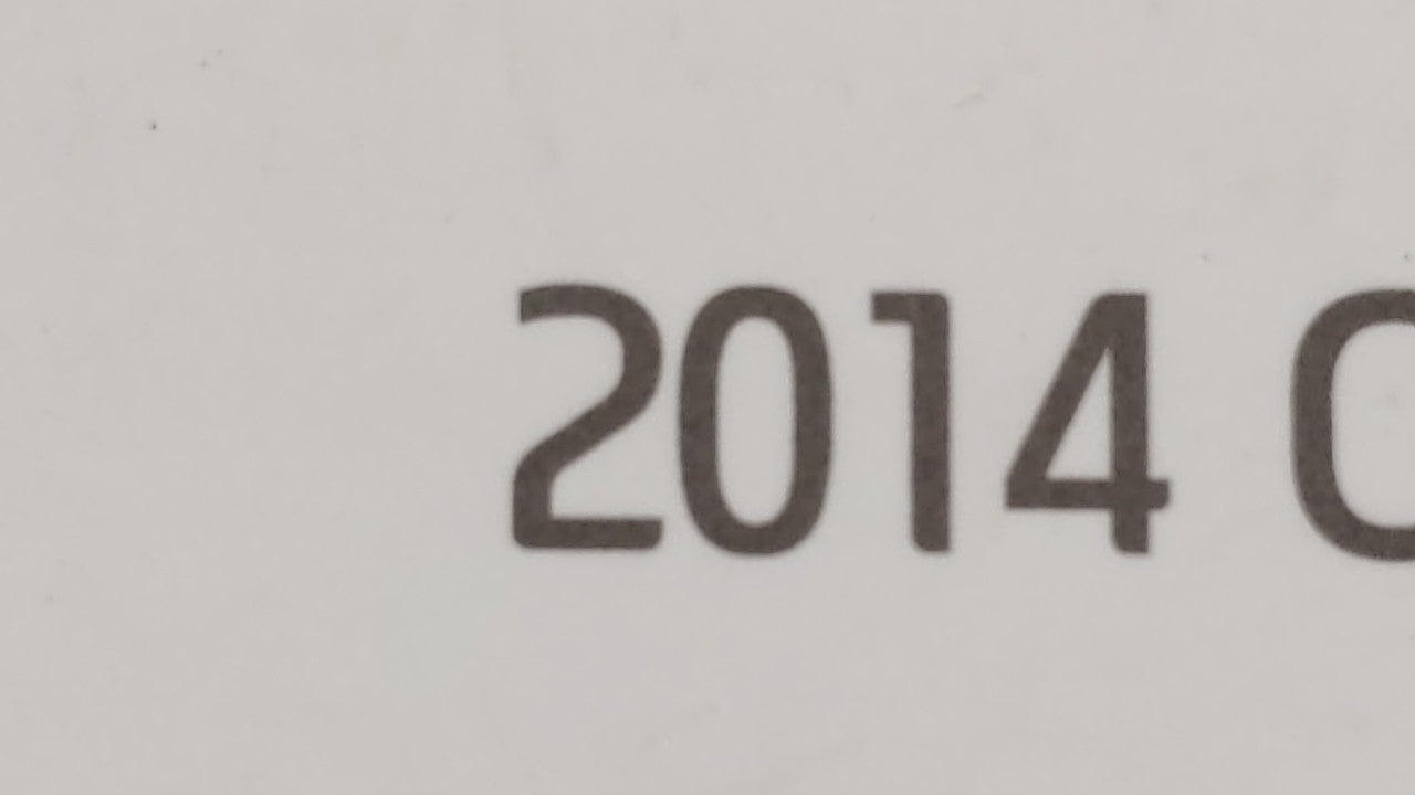 2014 Hyundai Elantra Owners Manual Book Guide OEM Used Auto Parts - Oemusedautoparts1.com