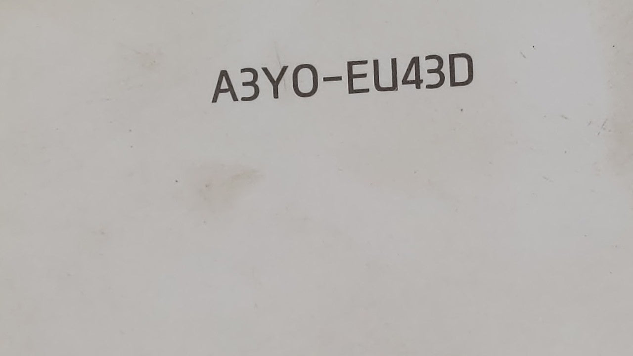 2014 Hyundai Elantra Owners Manual Book Guide OEM Used Auto Parts - Oemusedautoparts1.com