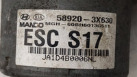 2014-2016 Hyundai Elantra ABS Pump Control Module Replacement P/N:58920-3X630 BE6003G510 Fits Fits 2014 2015 2016 OEM Used A