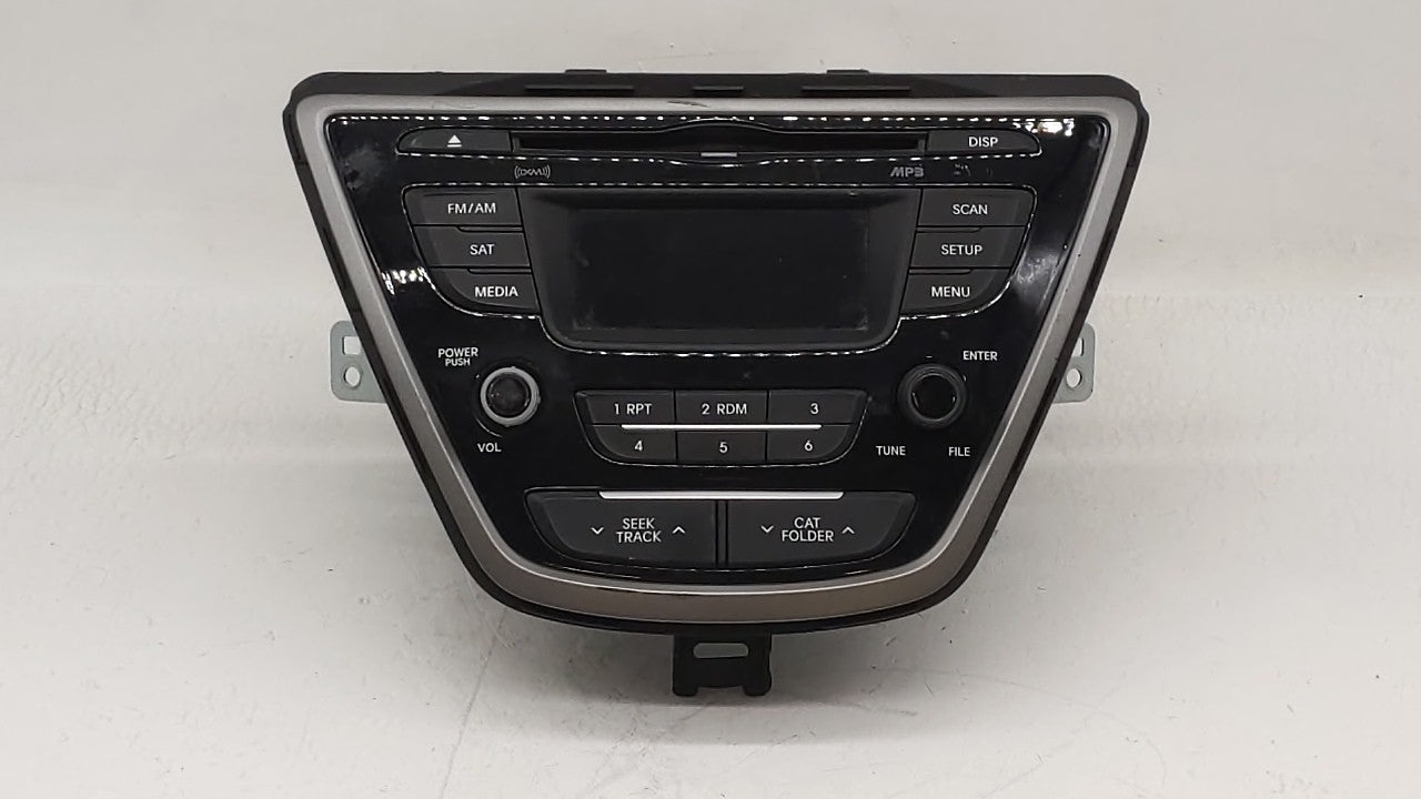 2014-2016 Hyundai Elantra Radio AM FM Cd Player Receiver Replacement P/N:961703X156GU 96170-3X156GU Fits Fits 2014 2015 2016