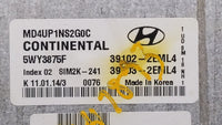 2014-2016 Hyundai Elantra PCM Engine Control Computer ECU ECM PCU OEM P/N:39102-2EML6 39103-2EML6 Fits Fits 2014 2015 2016 O