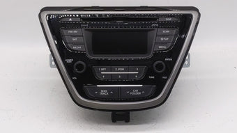 compare product 2014-2016 Hyundai Elantra Radio AM FM Cd Player Receiver Replacement P/N:961703X156GU 96170-3X156GU Fits Fits 2014 2015 2016 OEM Used Auto Parts