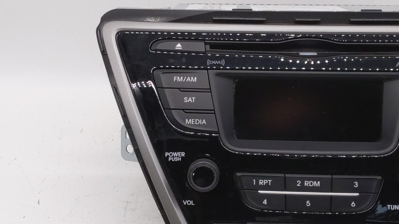 2014-2016 Hyundai Elantra Radio AM FM Cd Player Receiver Replacement P/N:961703X156GU 96170-3X156GU Fits Fits 2014 2015 2016