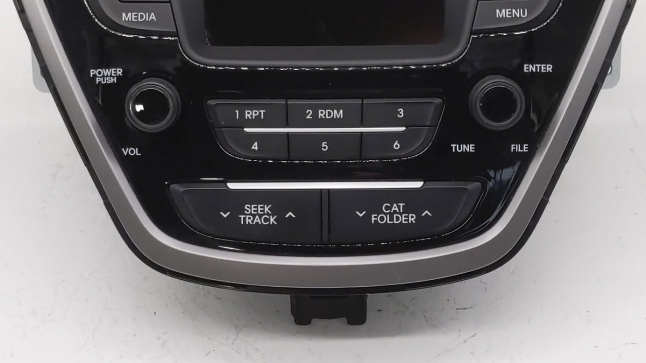 2014-2016 Hyundai Elantra Radio AM FM Cd Player Receiver Replacement P/N:961703X156GU 96170-3X156GU Fits Fits 2014 2015 2016