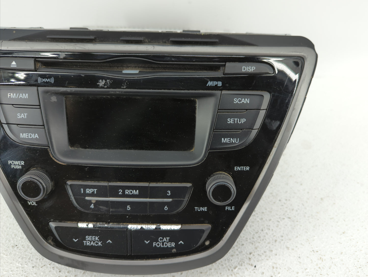 2014-2016 Hyundai Elantra Am Fm Cd Player Radio Receiver - Oemusedautoparts1.com