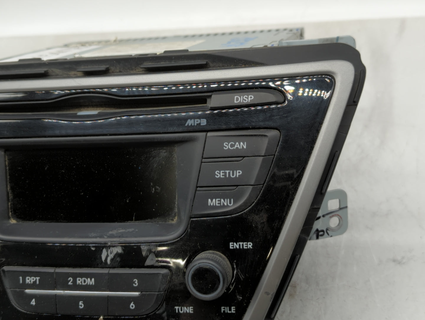 2014-2016 Hyundai Elantra Radio AM FM Cd Player Receiver Replacement P/N:96170-3X156GU Fits Fits 2014 2015 2016 OEM Used Aut