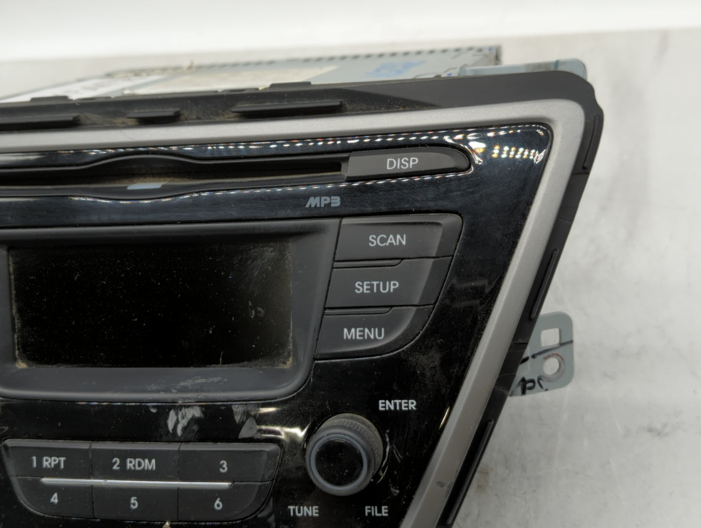 2014-2016 Hyundai Elantra Radio AM FM Cd Player Receiver Replacement P/N:96170-3X156GU Fits Fits 2014 2015 2016 OEM Used Aut