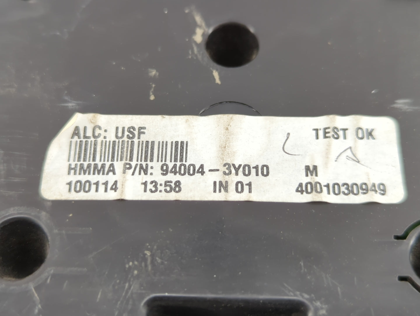 2014-2016 Hyundai Elantra Instrument Cluster Speedometer Gauges P/N:83800-52X70 94004-3Y010 Fits Fits 2014 2015 2016 OEM Use