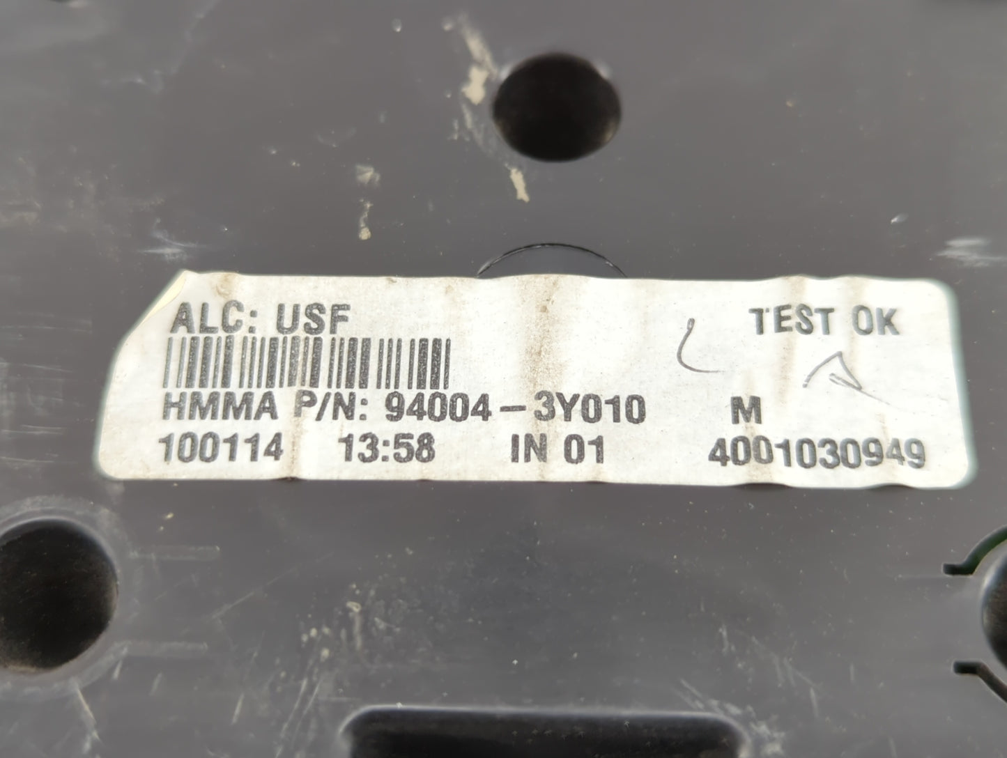 2014-2016 Hyundai Elantra Instrument Cluster Speedometer Gauges P/N:83800-52X70 94004-3Y010 Fits Fits 2014 2015 2016 OEM Use