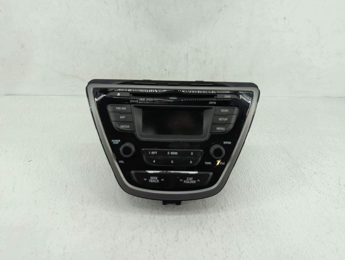 2014 Hyundai Elantra Am Fm Cd Player Radio Receiver - Oemusedautoparts1.com