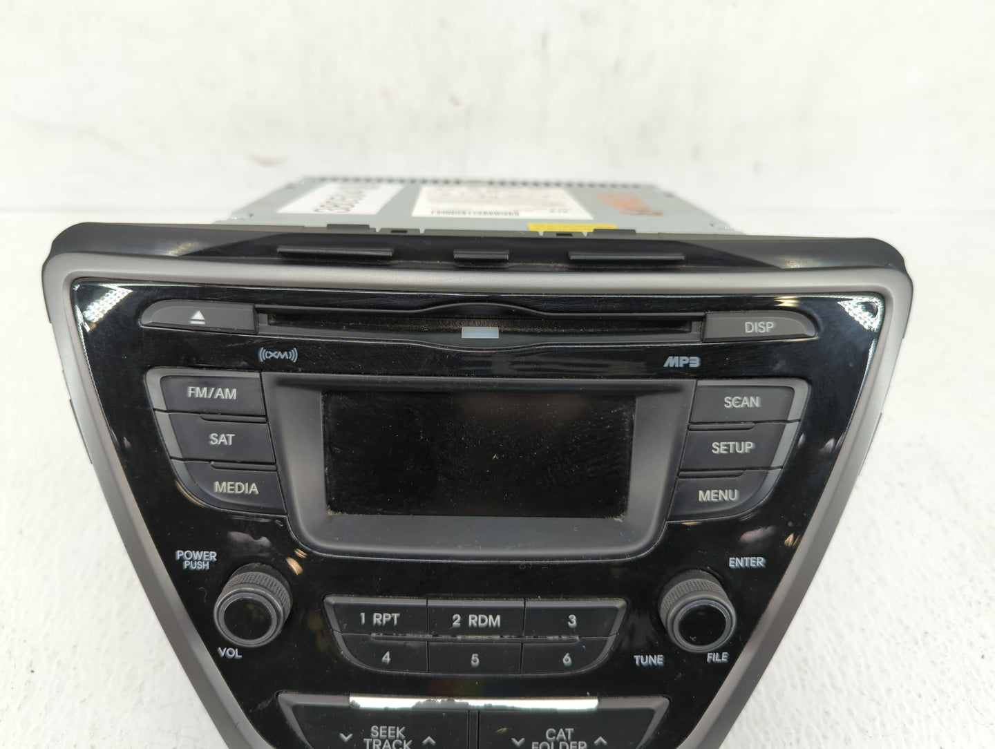 2014 Hyundai Elantra Am Fm Cd Player Radio Receiver - Oemusedautoparts1.com