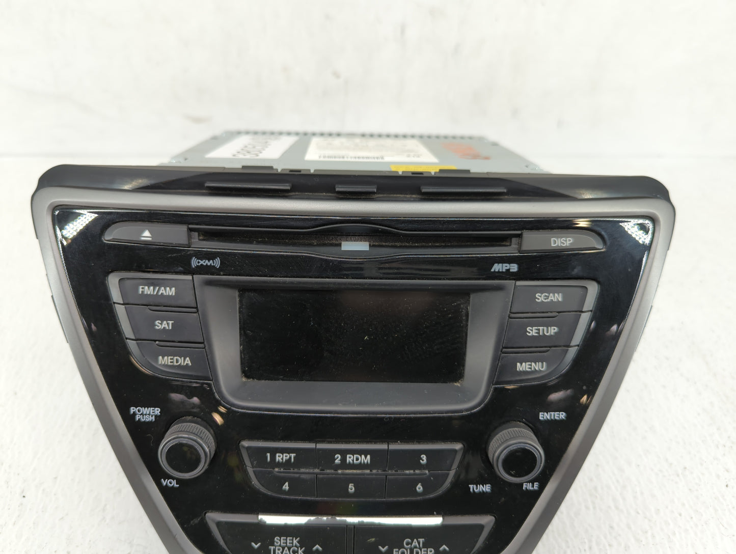 2014 Hyundai Elantra Am Fm Cd Player Radio Receiver - Oemusedautoparts1.com