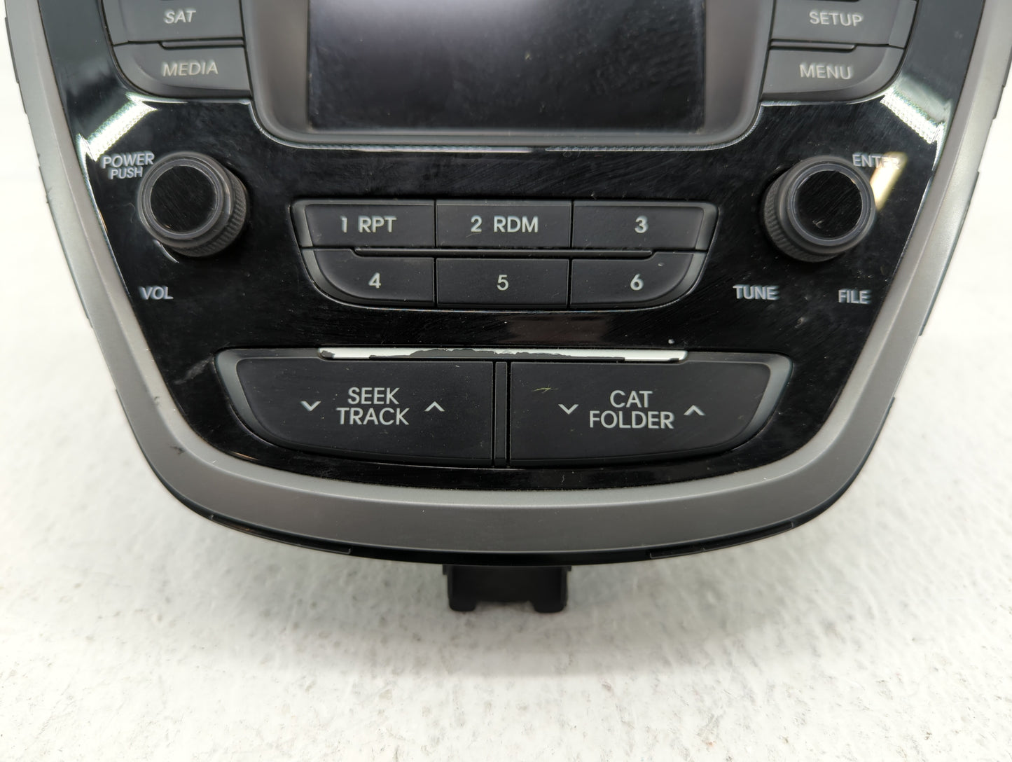 2014 Hyundai Elantra Am Fm Cd Player Radio Receiver - Oemusedautoparts1.com