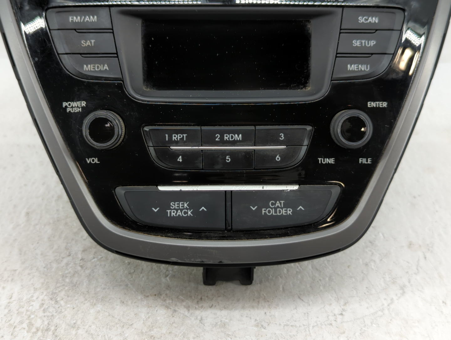 2014 Hyundai Elantra Am Fm Cd Player Radio Receiver - Oemusedautoparts1.com