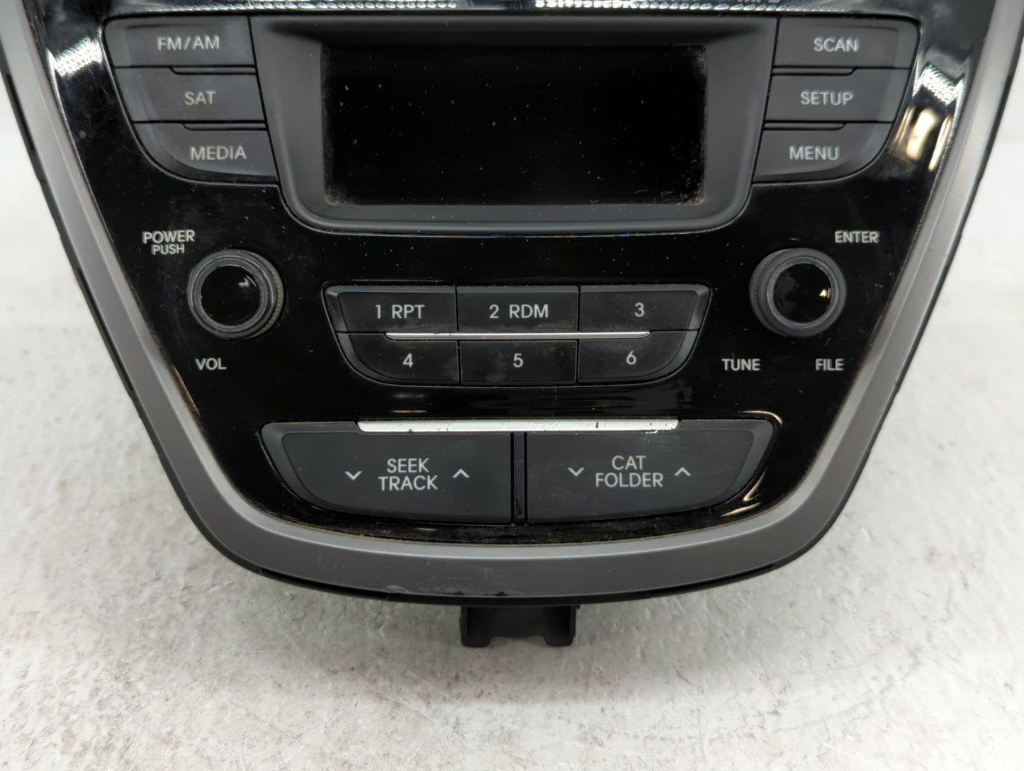 2014 Hyundai Elantra Am Fm Cd Player Radio Receiver - Oemusedautoparts1.com