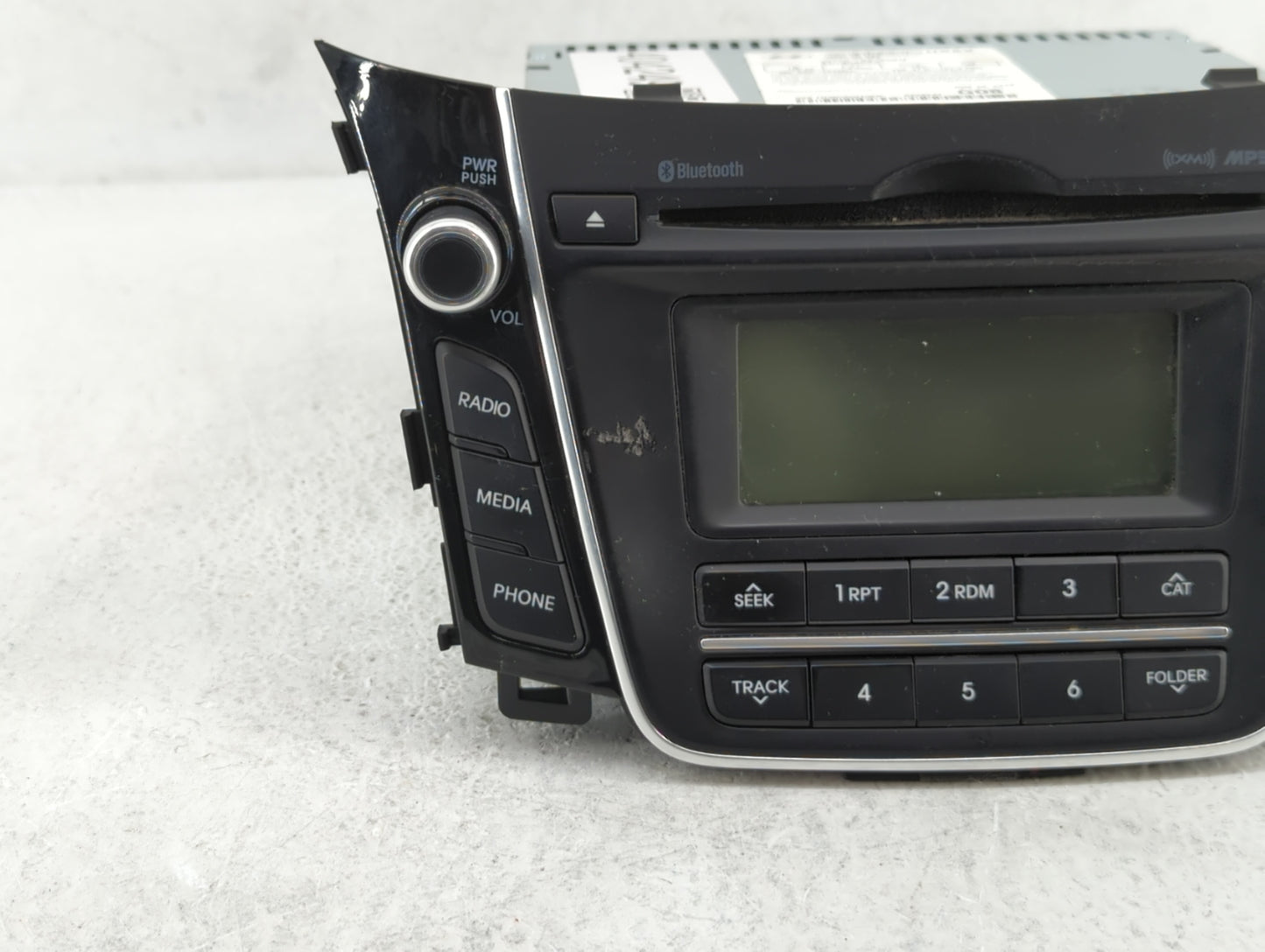 2014-2015 Hyundai Elantra Radio AM FM Cd Player Receiver Replacement P/N:96560-A5160GU 96170A5160, 96170-A5160 Fits Fits 201