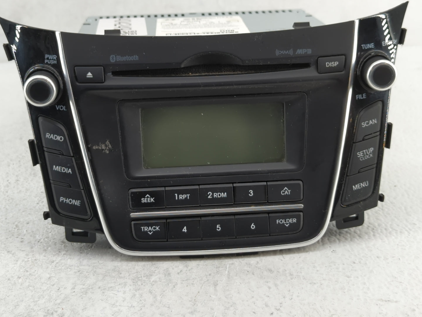 2014-2015 Hyundai Elantra Radio AM FM Cd Player Receiver Replacement P/N:96560-A5160GU 96170A5160, 96170-A5160 Fits Fits 201