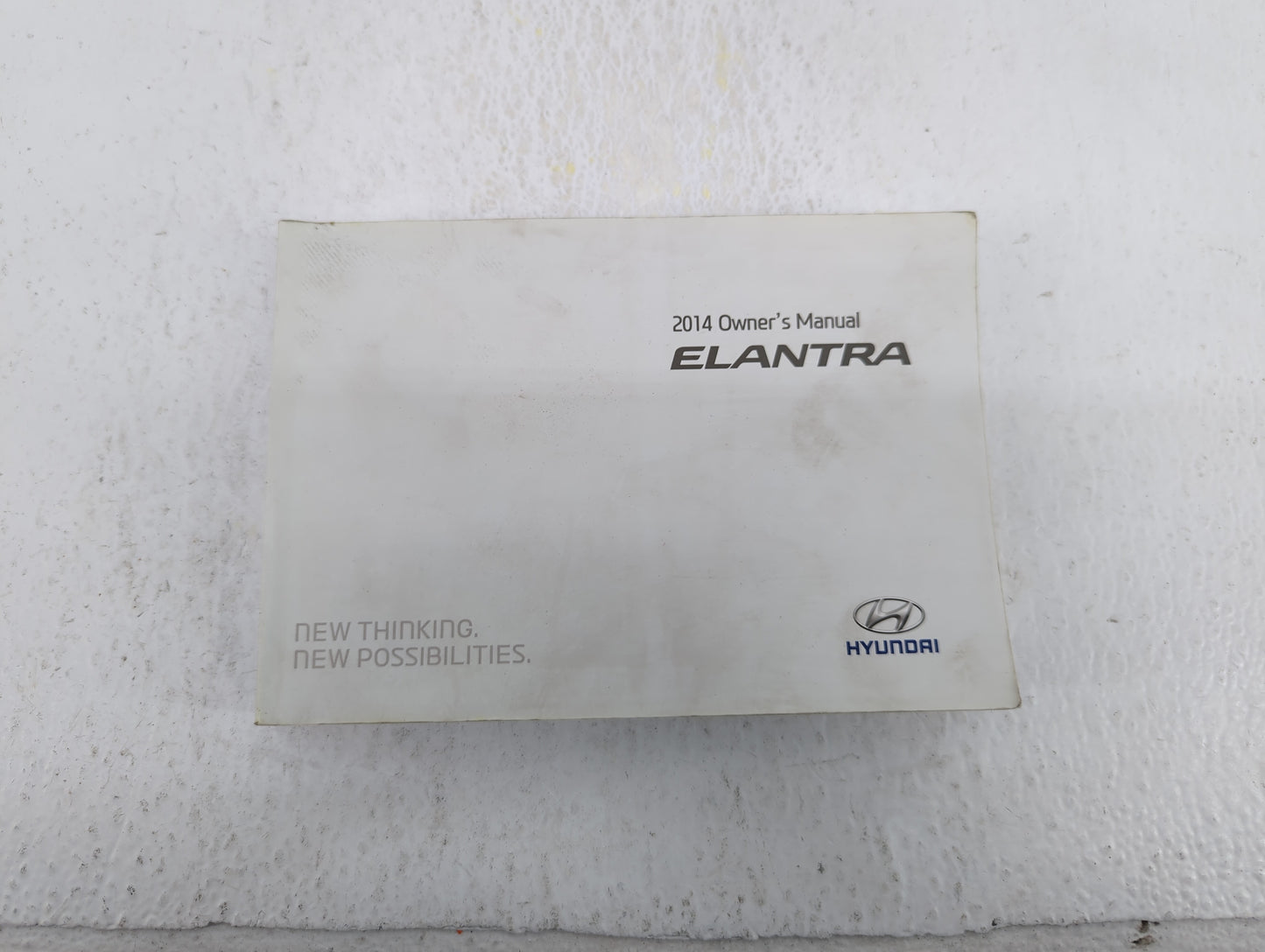 2014 Hyundai Elantra Owners Manual Book Guide OEM Used Auto Parts - Oemusedautoparts1.com