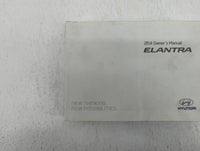2014 Hyundai Elantra Owners Manual Book Guide OEM Used Auto Parts - Oemusedautoparts1.com