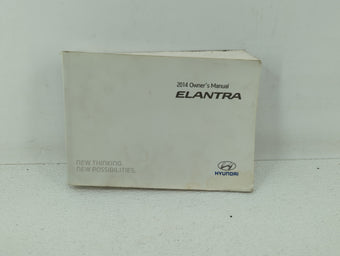compare product 2014 Hyundai Elantra Owners Manual Book Guide OEM Used Auto Parts