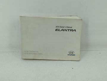 2014 Hyundai Elantra Owners Manual Book Guide OEM Used Auto Parts - Oemusedautoparts1.com