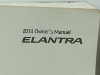 2014 Hyundai Elantra Owners Manual Book Guide OEM Used Auto Parts - Oemusedautoparts1.com