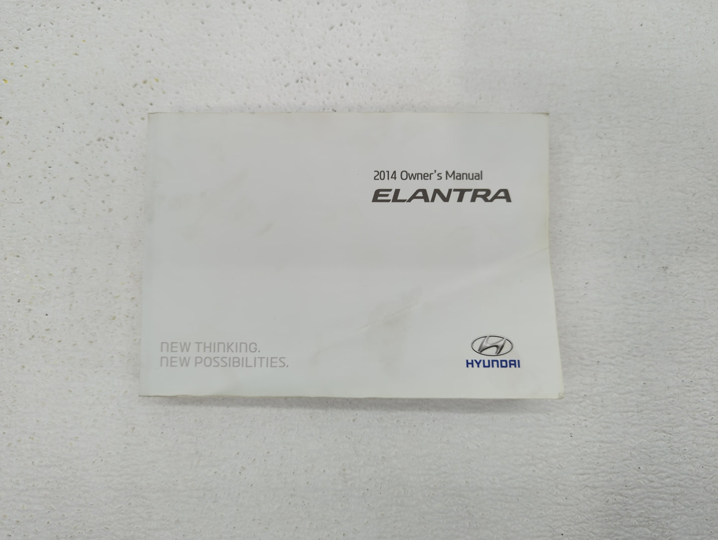 2014 Hyundai Elantra Owners Manual Book Guide OEM Used Auto Parts - Oemusedautoparts1.com