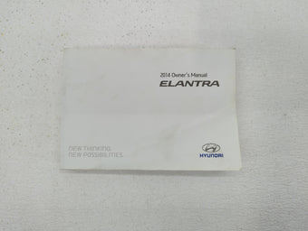 compare product 2014 Hyundai Elantra Owners Manual Book Guide OEM Used Auto Parts