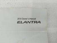 2014 Hyundai Elantra Owners Manual Book Guide OEM Used Auto Parts - Oemusedautoparts1.com