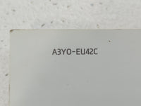 2014 Hyundai Elantra Owners Manual Book Guide OEM Used Auto Parts - Oemusedautoparts1.com
