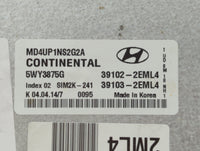 2014-2016 Hyundai Elantra PCM Engine Control Computer ECU ECM PCU OEM P/N:39103-2EML4 39102-2EML4 Fits Fits 2014 2015 2016 O