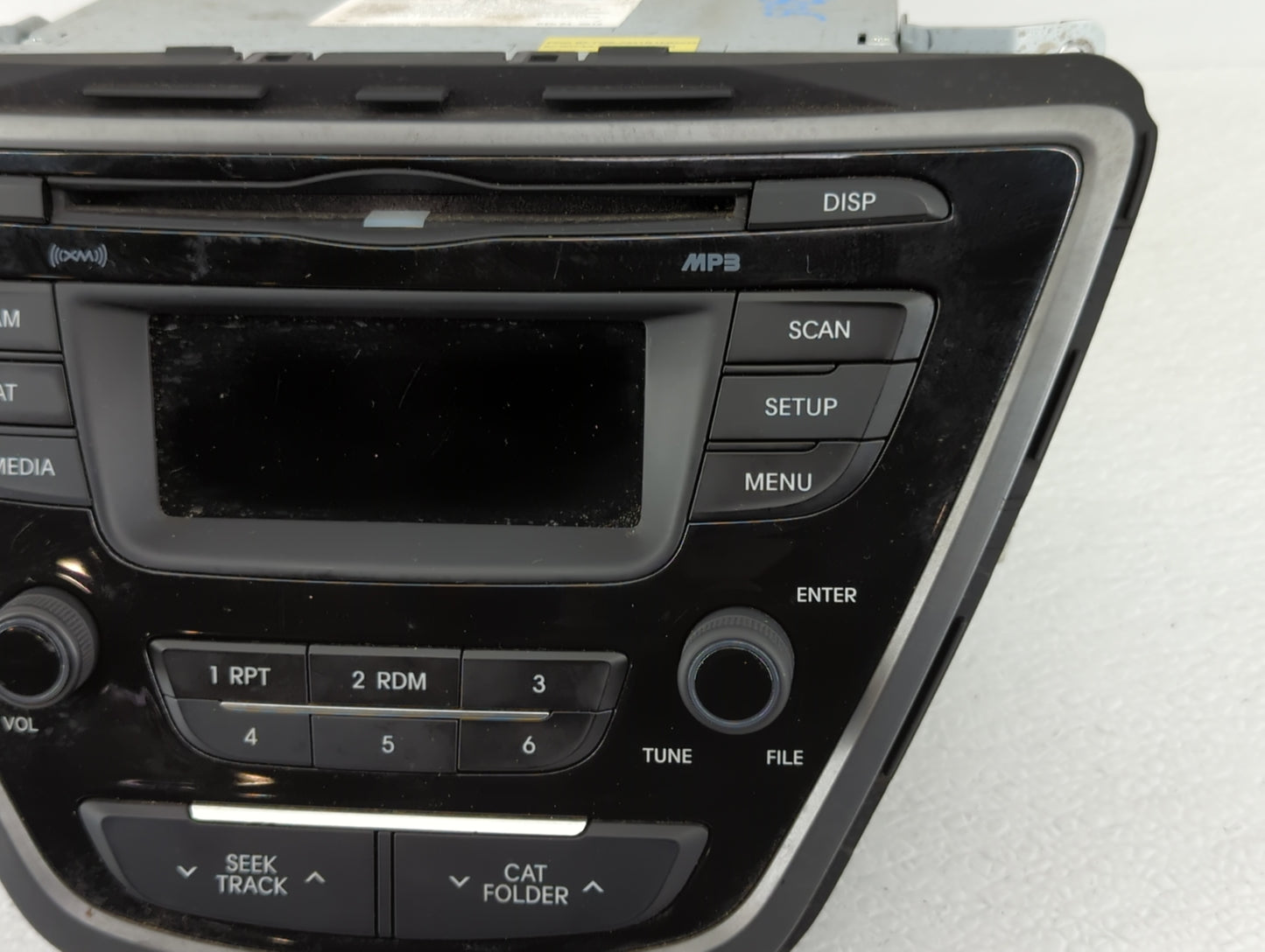 2014-2016 Hyundai Elantra Radio AM FM Cd Player Receiver Replacement P/N:96170-3X156GU Fits Fits 2014 2015 2016 OEM Used Aut