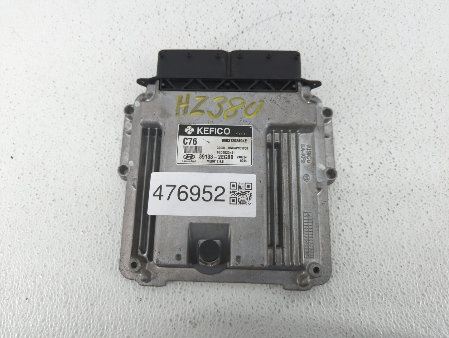 2014 Hyundai Elantra PCM Engine Control Computer ECU ECM PCU OEM P/N:39131-2EGB0 39133-2EGB0 Fits OEM Used Auto Parts - Oemu