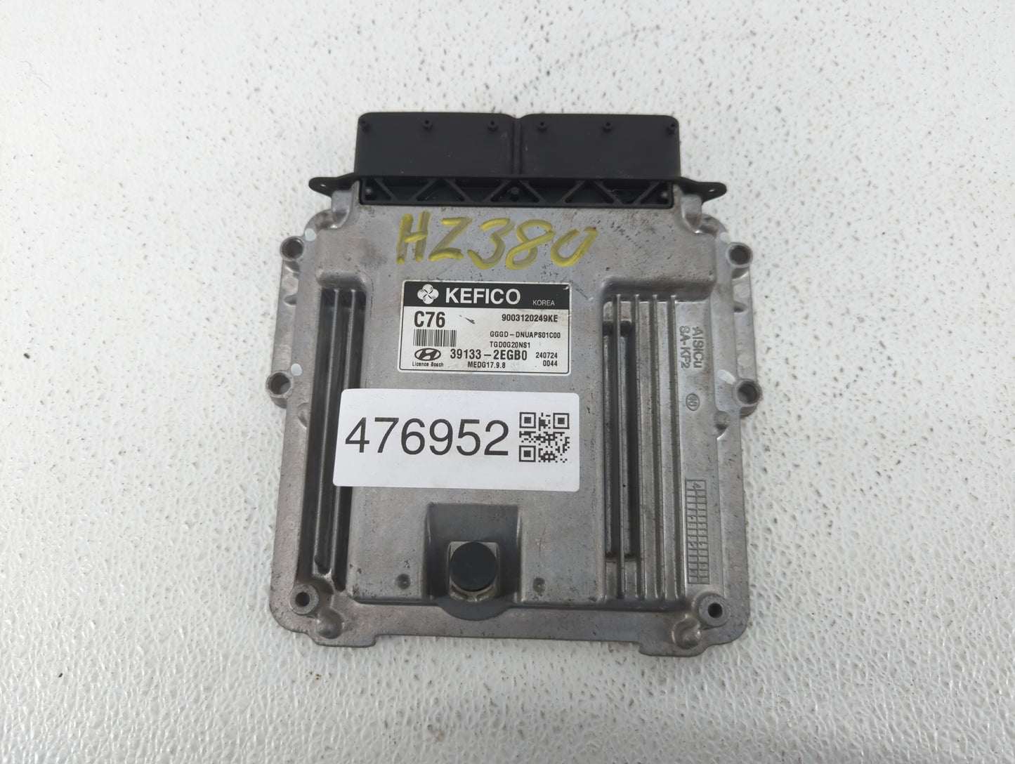 2014 Hyundai Elantra PCM Engine Control Computer ECU ECM PCU OEM P/N:39131-2EGB0 39133-2EGB0 Fits OEM Used Auto Parts - Oemu