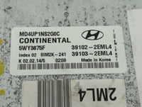 2014-2016 Hyundai Elantra PCM Engine Control Computer ECU ECM PCU OEM P/N:39103-2EML4 39102-2EML4 Fits Fits 2014 2015 2016 O