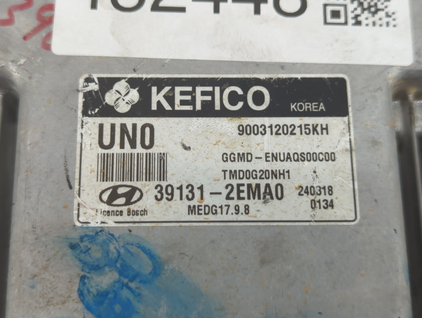 2014-2016 Hyundai Elantra PCM Engine Control Computer ECU ECM PCU OEM P/N:39131-2EMA0 39131-2EMB2 Fits Fits 2014 2015 2016 O
