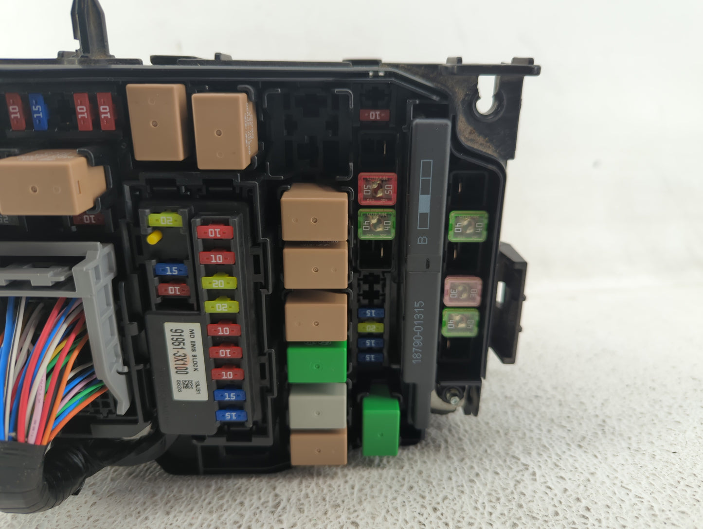 2014-2016 Hyundai Elantra Fusebox Fuse Box Panel Relay Module P/N:91951-3X100 P68336771AC, 91266-3X060 Fits Fits 2014 2015 2