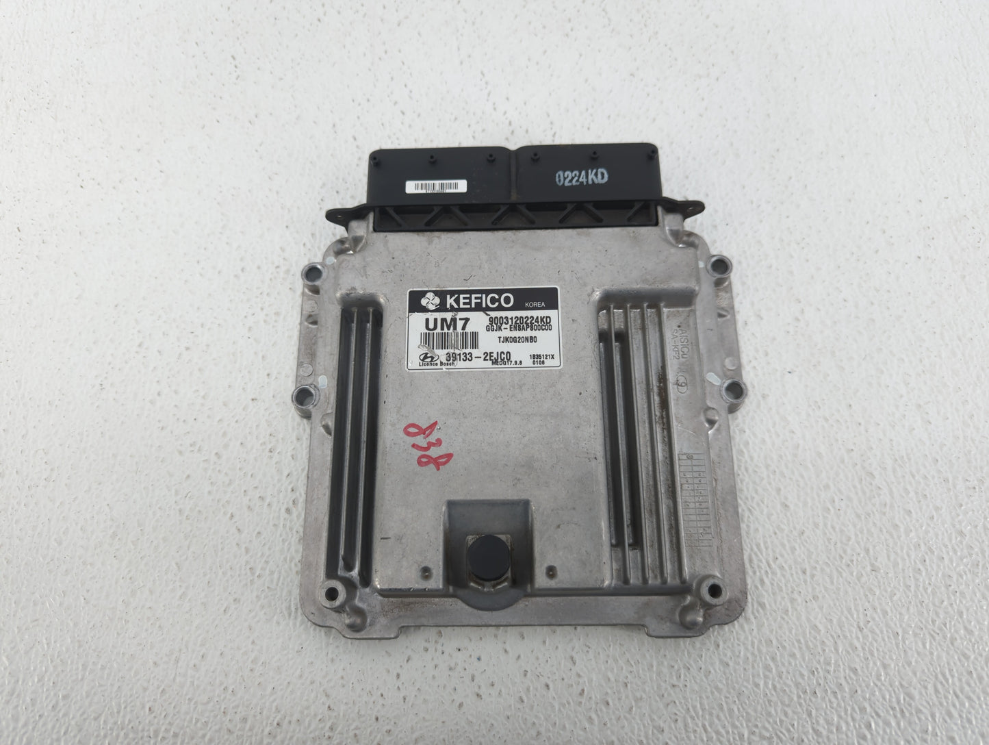 2014 Hyundai Elantra PCM Engine Control Computer ECU ECM PCU OEM P/N:39133-2EJC0 39132-2EJC0 Fits OEM Used Auto Parts - Oemu